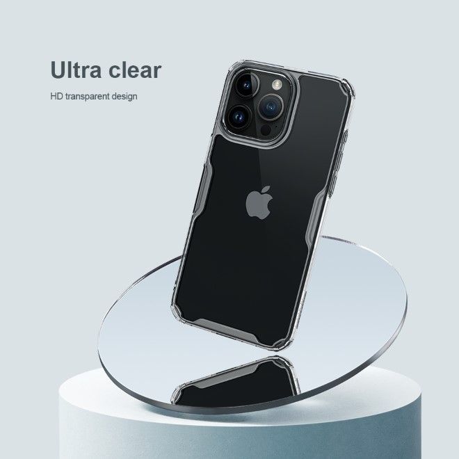 Nillkin - iPhone 15 Pro Hülle - TPU Soft Case - Nature Pro Soft Series - blau