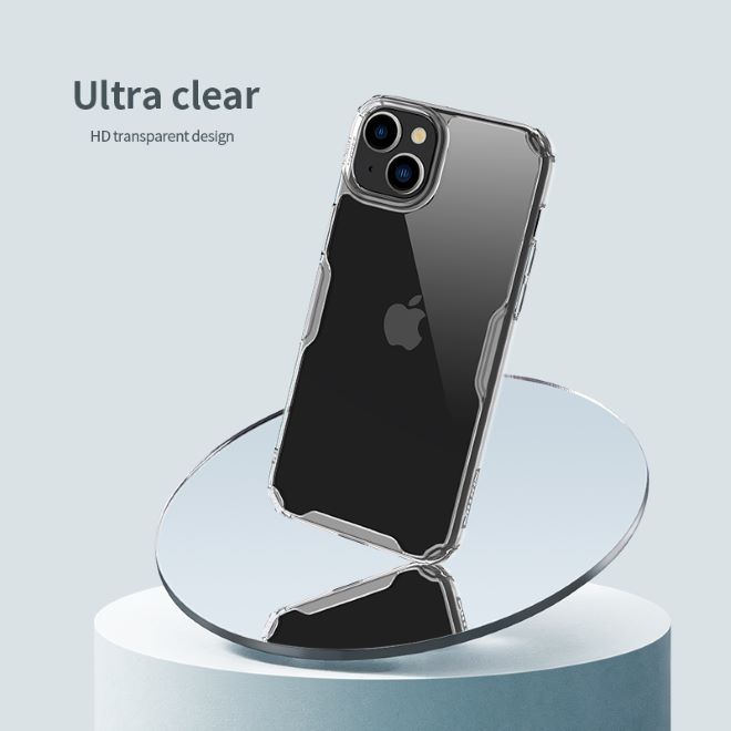 Nillkin - iPhone 15 Plus Hülle - TPU Soft Case - Nature Pro Soft Series - transparent