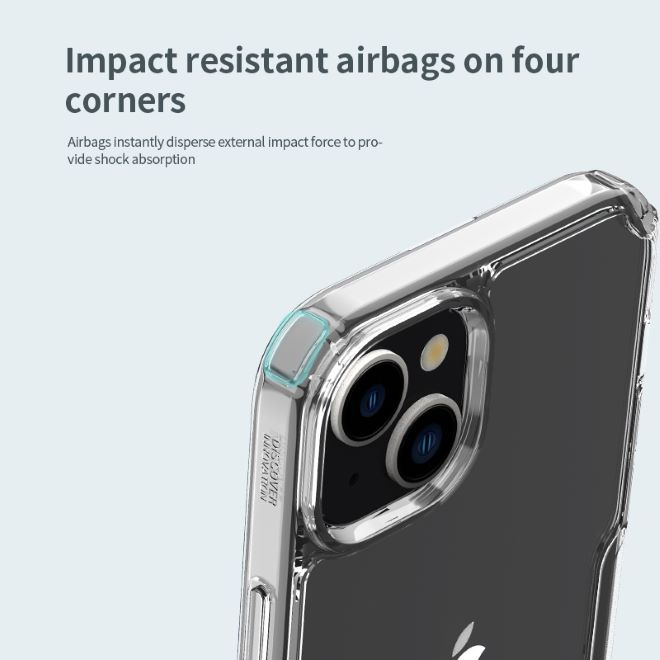 Nillkin - iPhone 15 Plus Hülle - TPU Soft Case - Nature Pro Soft Series - transparent