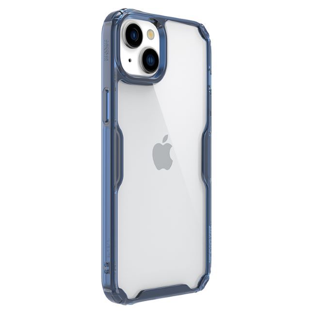 Nillkin - iPhone 15 Plus Hülle - TPU Soft Case - Nature Pro Soft Series - blau