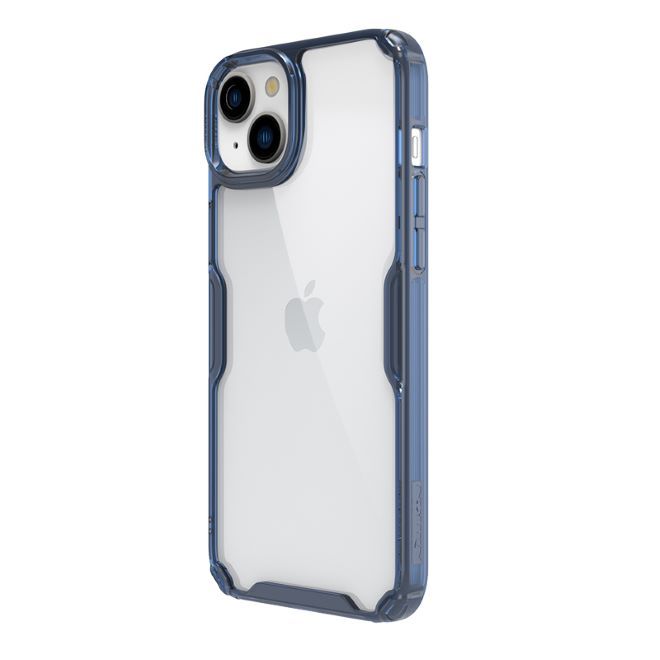 Nillkin - iPhone 15 Plus Hülle - TPU Soft Case - Nature Pro Soft Series - blau