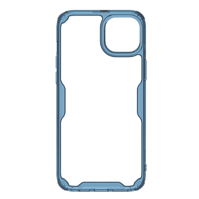 Nillkin - iPhone 15 Plus Hülle - TPU Soft Case - Nature Pro Soft Series - blau