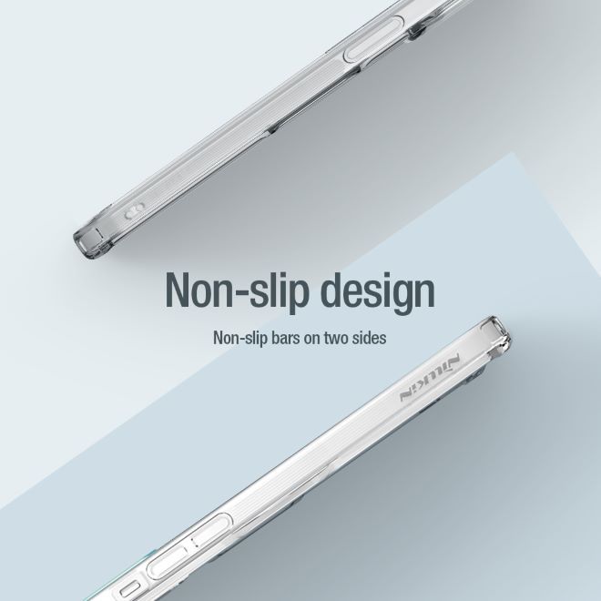 Nillkin - iPhone 15 Hülle - TPU Soft Case - Nature Soft MagSafe Series - blau