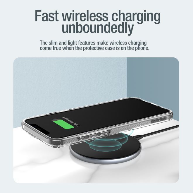 Nillkin - iPhone 15 Pro Max Hülle - TPU Soft Case - Nature Soft MagSafe Series - transparent