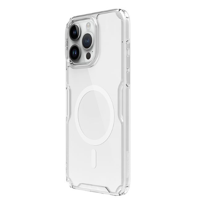 Nillkin - iPhone 15 Pro Max Hülle - TPU Soft Case - Nature Soft MagSafe Series - transparent