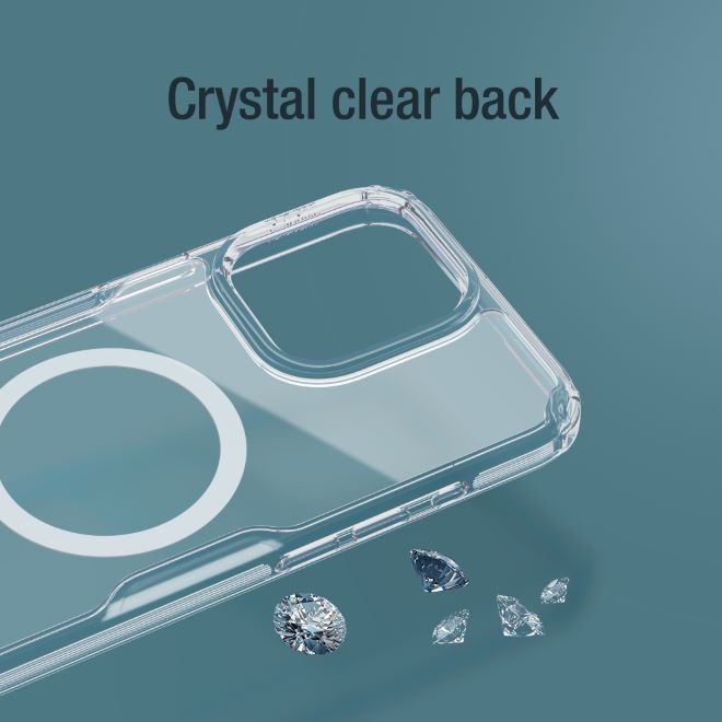 Nillkin - iPhone 15 Pro Max Hülle - TPU Soft Case - Nature Soft MagSafe Series - transparent