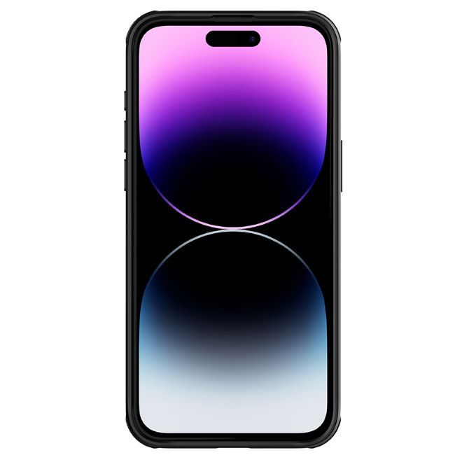 Nillkin - iPhone 15 Pro Hülle - Kunststoff Hardcase - CamShield Pro MagSafe Series - schwarz