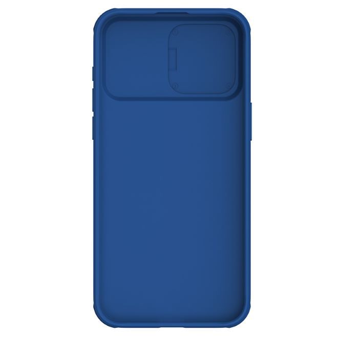 Nillkin - iPhone 15 Pro Hülle - Kunststoff Hardcase - CamShield Pro Series - blau