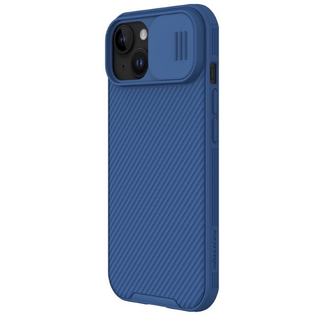 Nillkin - iPhone 15 Plus Hülle - Kunststoff Hardcase - CamShield Pro Series - blau
