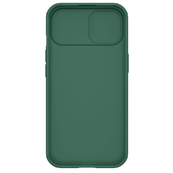 Nillkin - iPhone 15 Plus Hülle - Kunststoff Hardcase - CamShield Pro Series - dunkelgrün