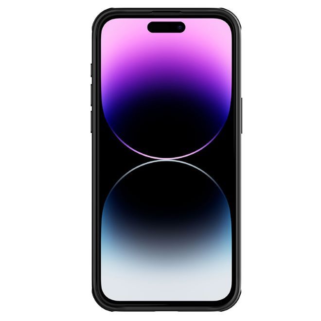 Nillkin - iPhone 15 Pro Max Hülle - Kunststoff Hardcase - CamShield Pro Series - schwarz
