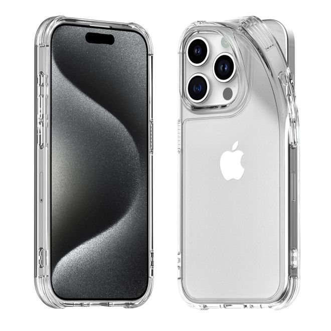 Araree - iPhone 15 Pro Hülle - Case aus TPU Plastik - Anti-Slip Grip - Flexield Series - Made in Korea - transparent