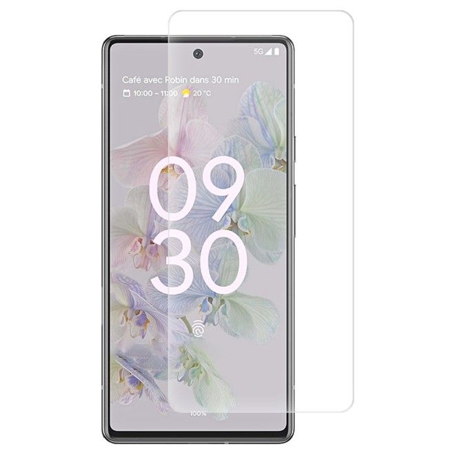Google Pixel 6a Schutzglas Displayschutz - Panzer Glas - 0.3mm dick - transparent