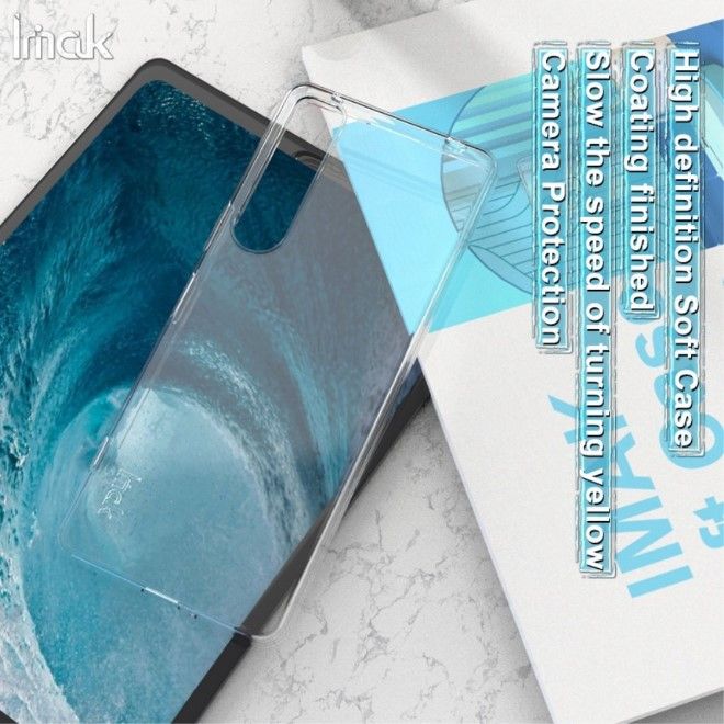 Imak - Sony Xperia 1 IV 5G Hülle - Softcase aus TPU - UX-10 Series - transparent