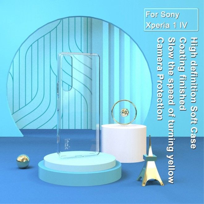 Imak - Sony Xperia 1 IV 5G Hülle - Softcase aus TPU - UX-10 Series - transparent