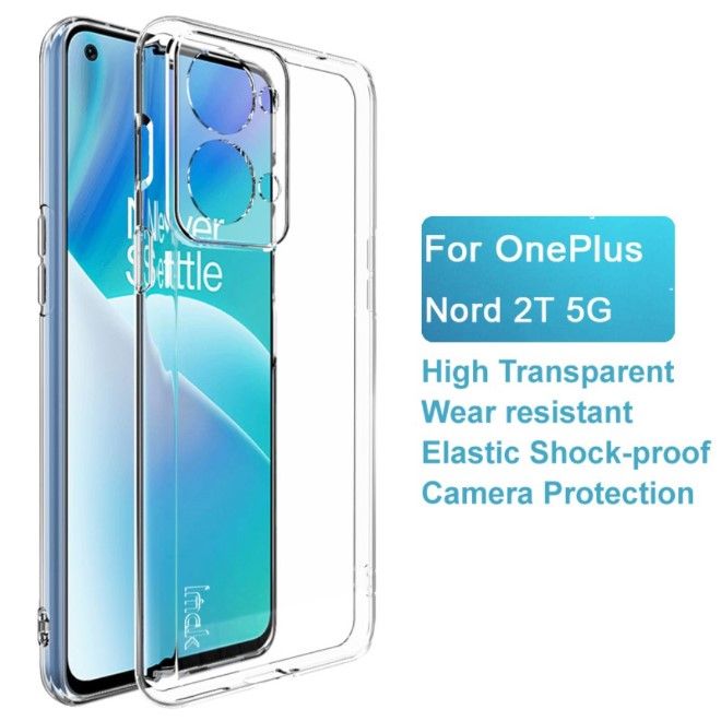 Imak - OnePlus Nord 2T 5G Hülle - Softcase aus TPU - UX-5 Series - transparent