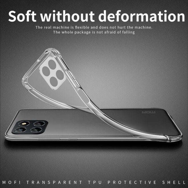 Mofi - Honor X8 5G Hülle - Softcase TPU Series - transparent