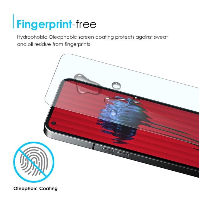 Nothing phone (1) Schutzglas Displayschutz - Panzer Glas - 0.3mm dick - transparent