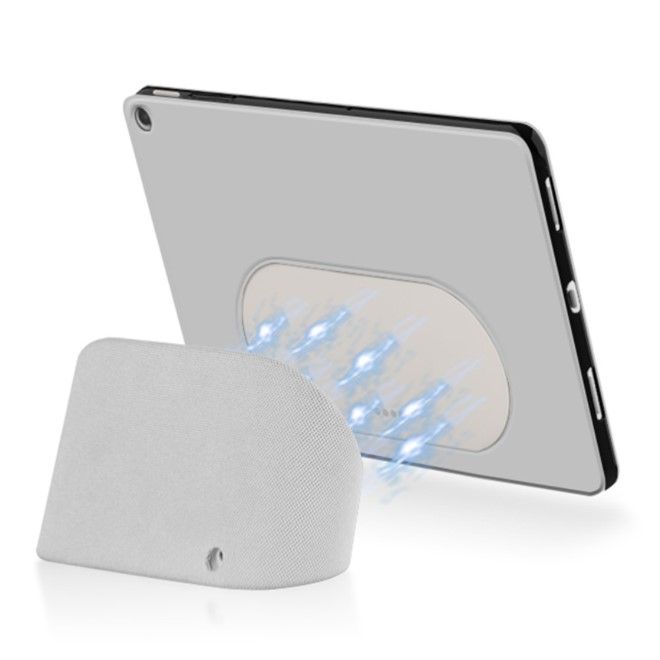 Google Pixel Tablet Leder Hülle - dreifach faltbar - grau