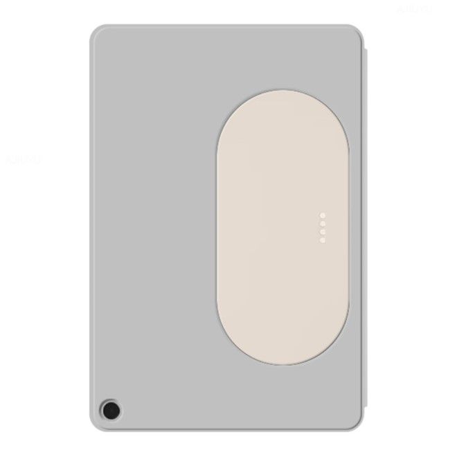 Google Pixel Tablet Leder Hülle - dreifach faltbar - grau