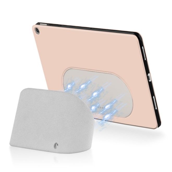 Google Pixel Tablet Leder Hülle - dreifach faltbar - pink