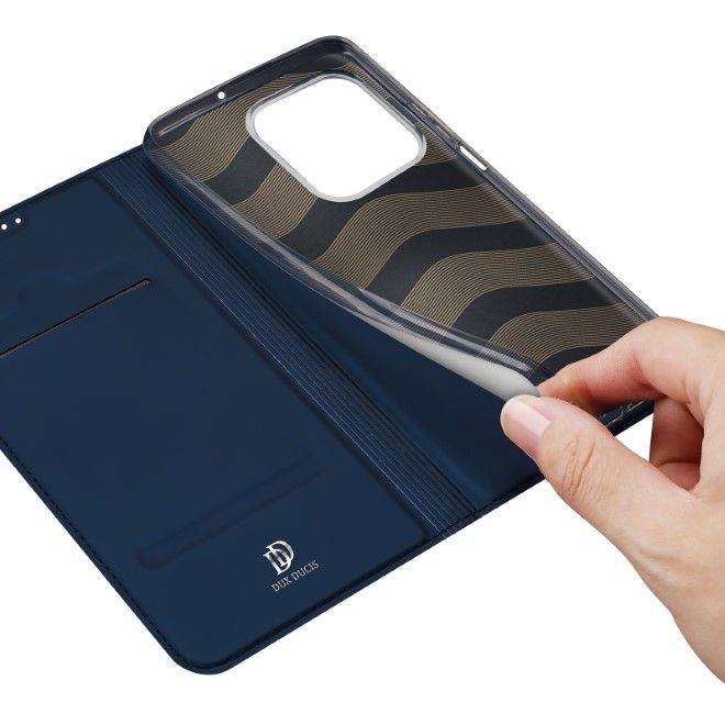 Dux Ducis - Honor X6a Hülle - Handy Bookcover - Skin Pro Series - blau