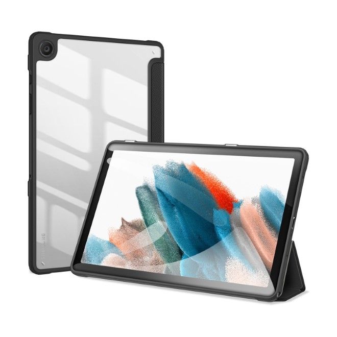 Dux Ducis - Samsung Galaxy Tab A9+ Hülle - Leder Bookcover - Toby Series - schwarz