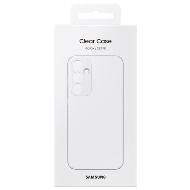 Samsung - Original Galaxy S23 FE Hülle - Hard-Cover Clear Case - transparent