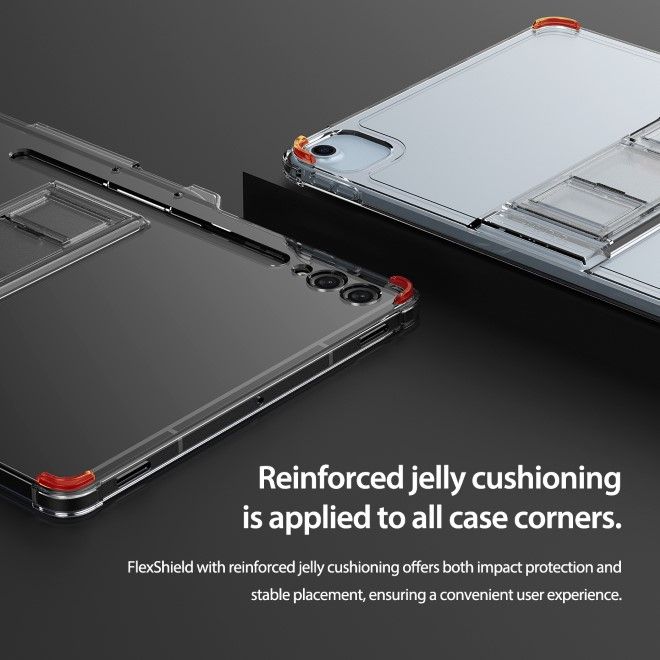 Araree - Samsung Galaxy Tab S9+ Hülle - Softcase aus TPU Plastik - Flexield SP Series - transparent