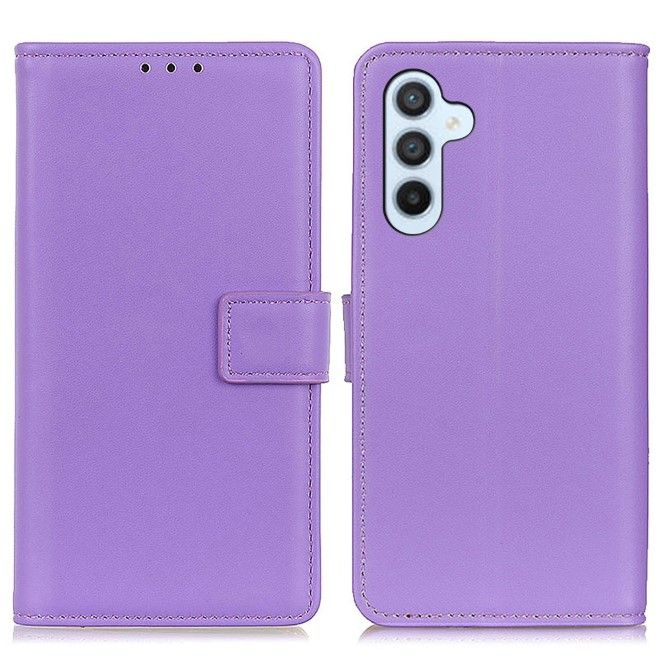 Samsung Galaxy S23 FE Handy Hülle - Classic II Leder Bookcover Series - purpur