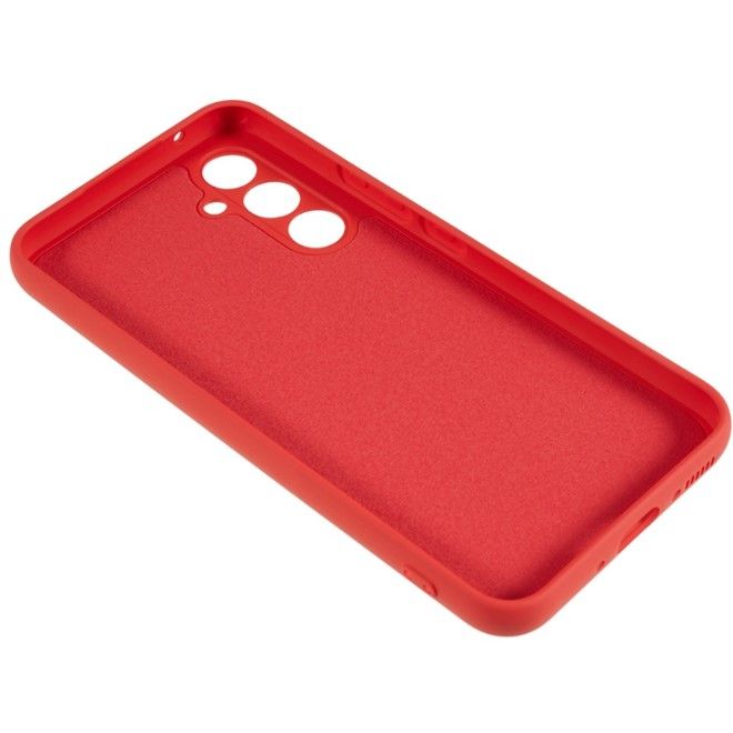 Samsung Galaxy S23 FE Handy Hülle - Softcase - Liquid Silicone Series - rot