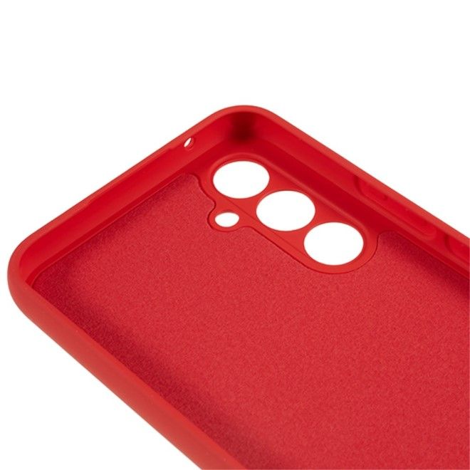 Samsung Galaxy S23 FE Handy Hülle - Softcase - Liquid Silicone Series - rot