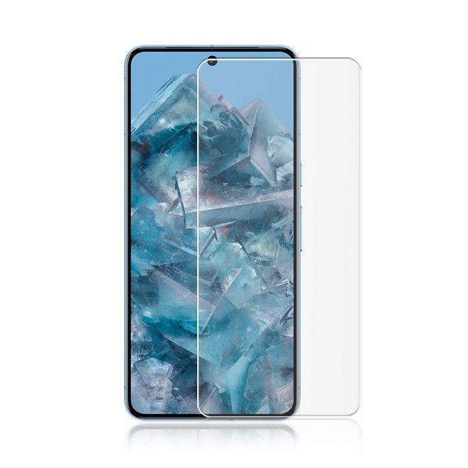 Google Pixel 8 Pro Tempered Glass 2.5D Full Cover - Full Glue Screen Protector (0.33 mm) - transparent