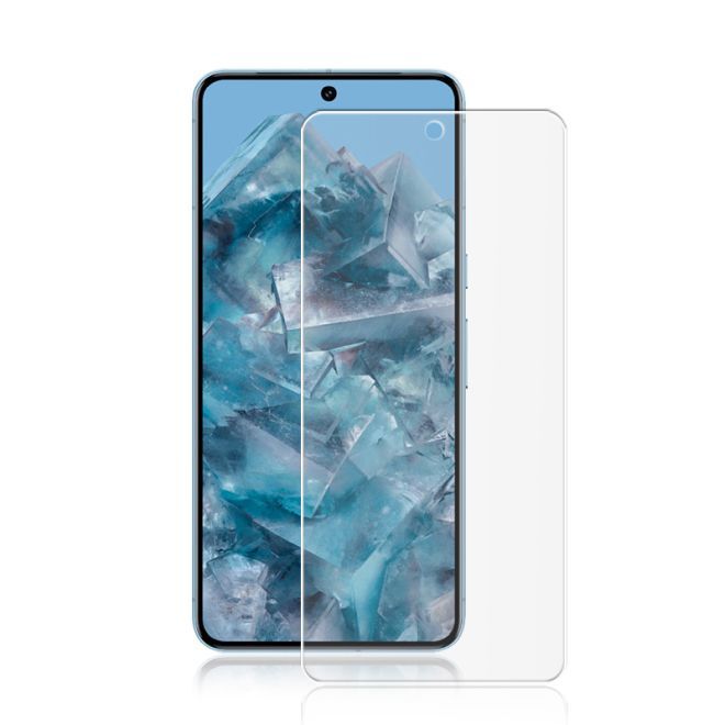 Google Pixel 8 Pro Tempered Glass 2.5D Full Cover - Full Glue Screen Protector (0.33 mm) - transparent