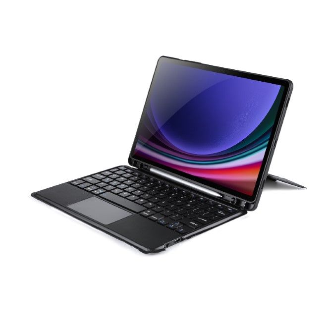 Dux Ducis - Samsung Galaxy Tab S9 (X710/X716B) Tastatur Hülle - Keyboard Case - DK Series - schwarz