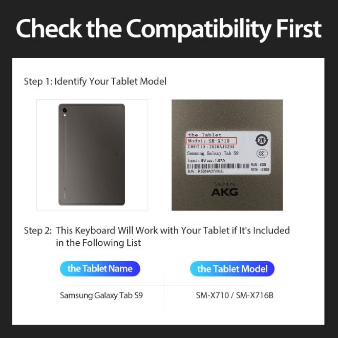 Dux Ducis - Samsung Galaxy Tab S9 (X710/X716B) Tastatur Hülle - Keyboard Case - DK Series - schwarz