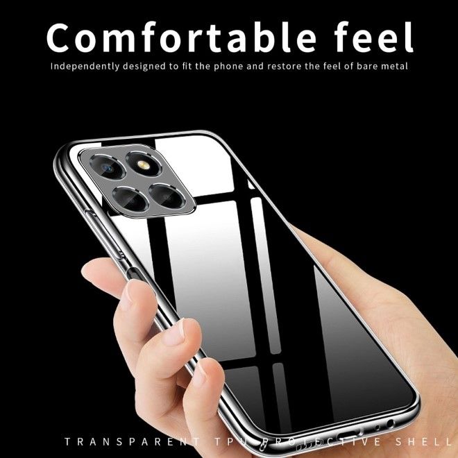 Mofi - Honor X6a 4G Hülle - Softcase TPU Series - transparent