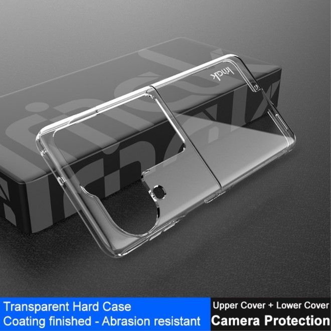 Imak - Oppo Find N3 Flip 5G Handyhülle - Case aus Kunststoff - Crystal Clear Case II Pro Series - transparent