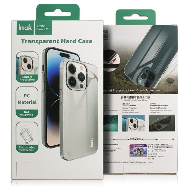 Imak - Oppo Find N3 Flip 5G Handyhülle - Case aus Kunststoff - Crystal Clear Case II Pro Series - transparent