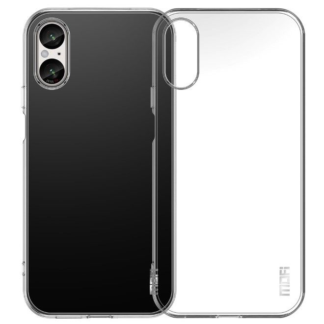 Mofi - Sony Xperia 5 V Hülle - Softcase TPU Series - transparent