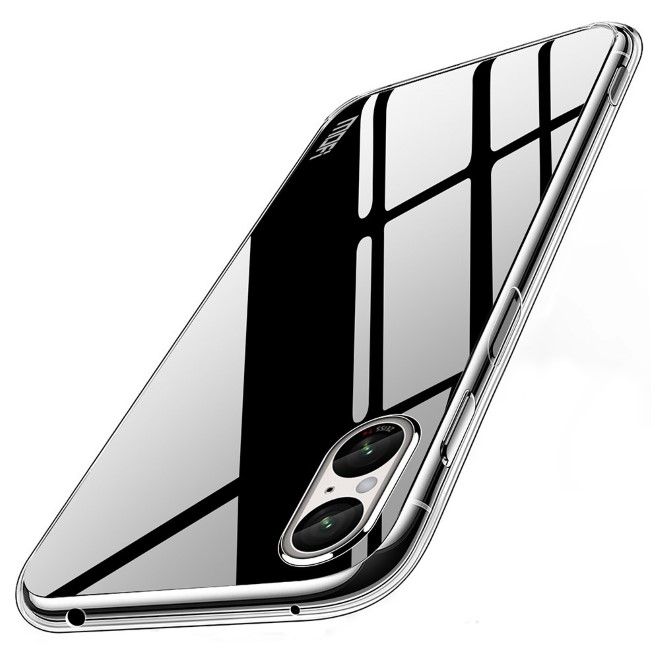 Mofi - Sony Xperia 5 V Hülle - Softcase TPU Series - transparent