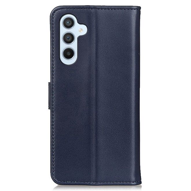 Samsung Galaxy S24+ Handy Hülle - Classic II Leder Bookcover Series - blau