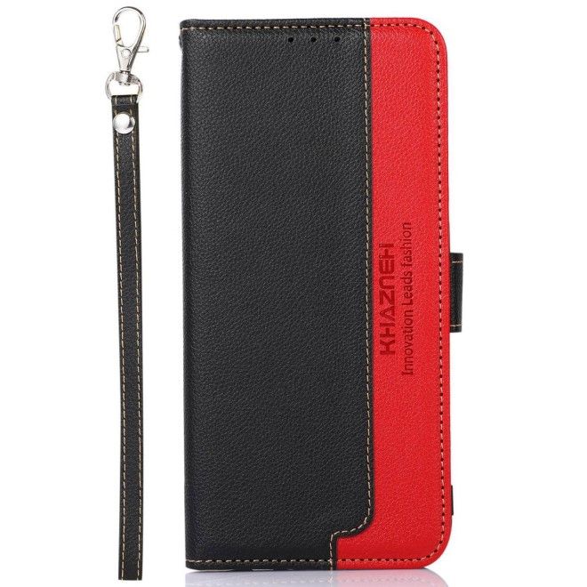 Samsung Galaxy S24+ Hülle - Business Leder Bookcover Series - schwarz