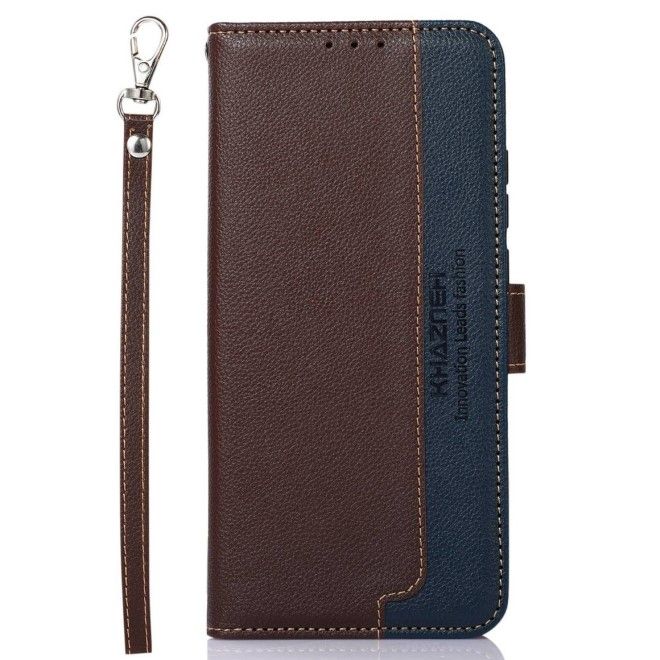 Samsung Galaxy S24 Hülle - Business Leder Bookcover Series - braun