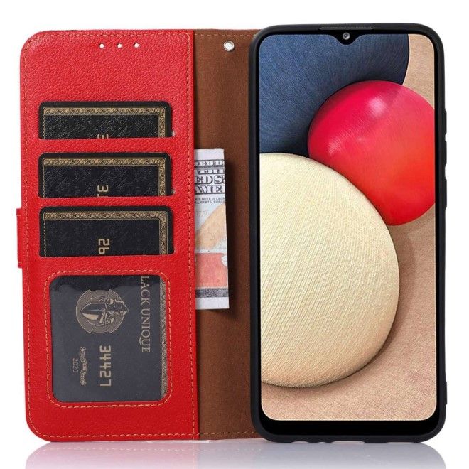 Samsung Galaxy S24 Hülle - Business Leder Bookcover Series - rot