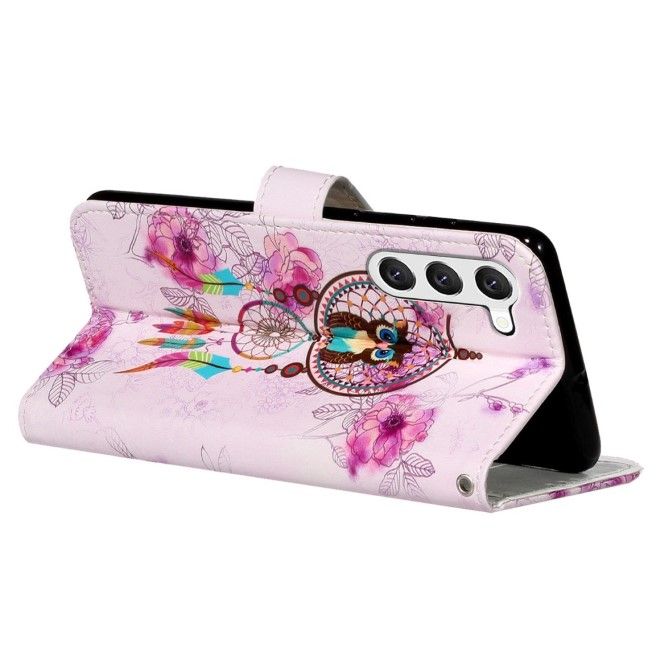 Samsung Galaxy S24+ Handy Hülle - Leder Bookcover Image Series - Traumfänger