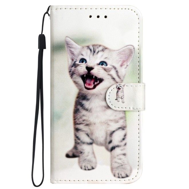 Samsung Galaxy S24 Ultra Handy Hülle - Leder Bookcover Image Series - Katze