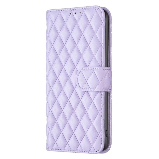 Samsung Galaxy S24+ Hülle - Trendy Leder Bookcover Series - purpur