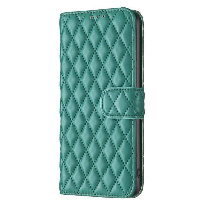 Samsung Galaxy S24+ Hülle - Trendy Leder Bookcover Series - grün