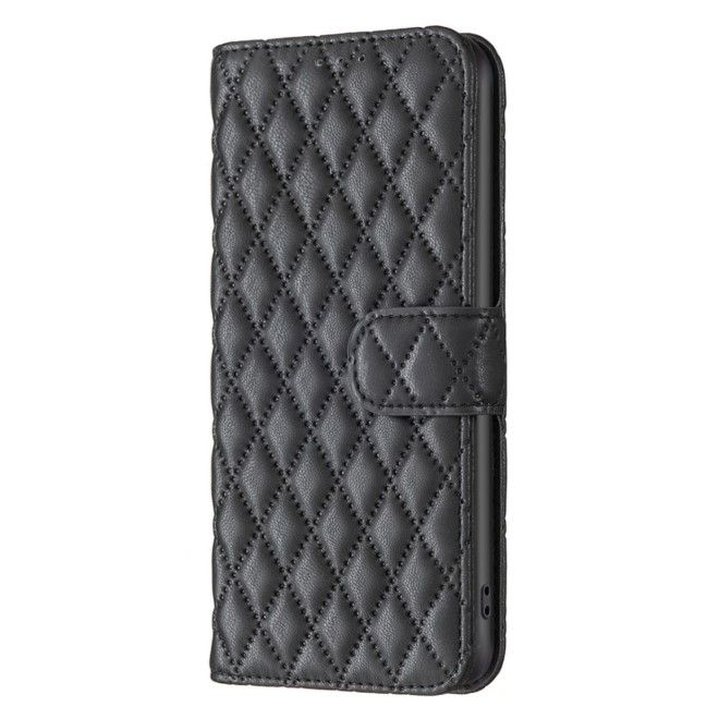 Samsung Galaxy S24 Hülle - Trendy Leder Bookcover Series - schwarz